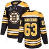 Boston Bruins #63 Brad Marchand Musta Kotiottelu Aito 2019 Stanley Cup Final Bound Ommeltu Jääkiekko Paita – Miesten