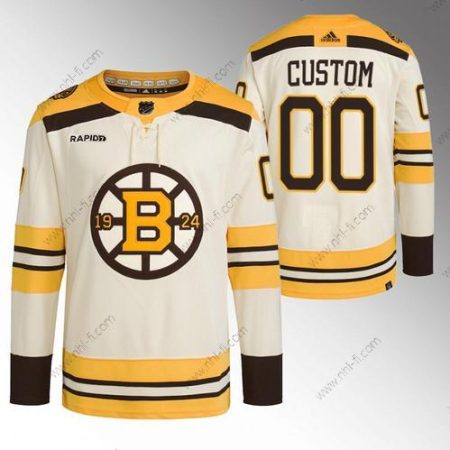 Boston Bruins Räätälöidyt Kerma With Rapid7 Patch 100th Vuosipäivä Ommeltu Paita – Miesten