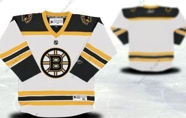 Boston Bruins Räätälöidyt Valkoinen Paita – Nuoret