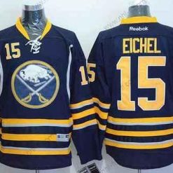 Buffalo Sabres #15 Jack Eichel Kotiottelu Laivastonsininen Sininen NHL Reebok Paita – Miesten