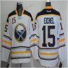 Buffalo Sabres #15 Jack Eichel Valkoinen Ommeltu NHL Paita – Miesten