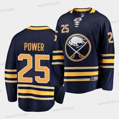 Buffalo Sabres #25 Owen Power Laivastonsininen Ommeltu Paita – Miesten