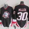 Buffalo Sabres #30 Ryan Miller 1996-97 Musta CCM Vintage Paita – Miesten