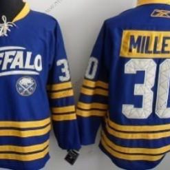 Buffalo Sabres #30 Ryan Miller Sininen Vieras Paita – Miesten