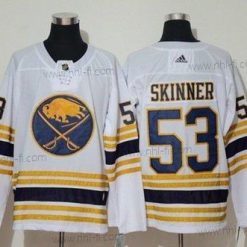 Buffalo Sabres #53 Jeff Skinner Valkoinen 50Th Season Aito Ommeltu Jääkiekko Paita – Miesten