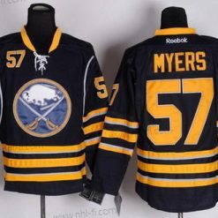 Buffalo Sabres #57 Tyler Myers Laivastonsininen Sininen Paita – Miesten