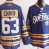 Buffalo Sabres #63 Tyler Ennis Sininen Vieras Paita – Miesten