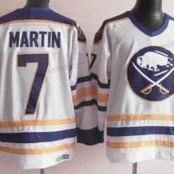 Buffalo Sabres #7 Rick Martin Valkoinen Retro CCM Paita – Miesten