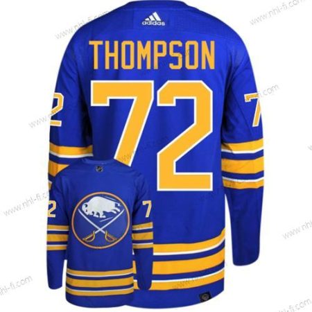 Buffalo Sabres #72 Tage Thompson Sininen Ommeltu Paita – Miesten