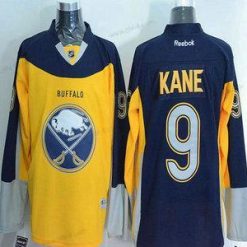 Buffalo Sabres #9 Evander Kane Reebok Kulta Vaihtopaita Premier Paita – Miesten