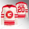 Calgary Flames #20 Blake Coleman 2023 Kerma Klassinen Primegreen Ommeltu Paita – Miesten