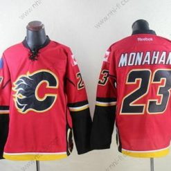 Calgary Flames #23 Sean Monahan Punainen Paita – Miesten