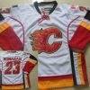 Calgary Flames #23 Sean Monahan Valkoinen Paita – Miesten