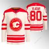 Calgary Flames #80 Daniel Vladar 2023 Kerma Klassinen Primegreen Ommeltu Paita – Miesten