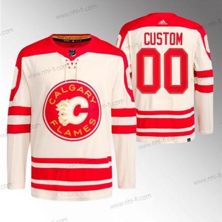 Calgary Flames Räätälöidyt 2023 Kerma Klassinen Primegreen Ommeltu Paita – Miesten