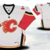 Calgary Flames Räätälöidyt Valkoinen Paita – Nuoret