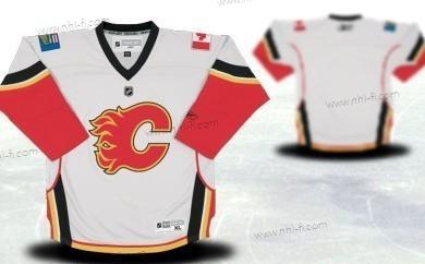 Calgary Flames Räätälöidyt Valkoinen Paita – Nuoret