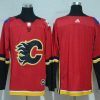 Calgary Flames Tyhjä Punainen Kotiottelu 2017-2018 Jääkiekko Ommeltu NHL Paita – Miesten