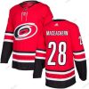 Carolina Hurricanes #28 Mackenzie Maceachern Punainen Ommeltu Paita – Miesten