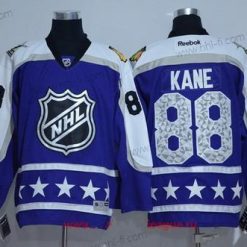 Central Division Chicago Blackhawks #88 Patrick Kane Reebok Violetti 2017 NHL All-Star Ommeltu Jääkiekko Paita – Miesten