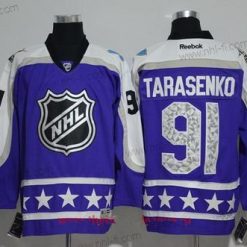 Central Division St. Louis Blues #91 Vladimir Tarasenko Reebok Violetti 2017 NHL All-Star Ommeltu Jääkiekko Paita – Miesten