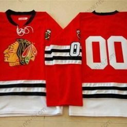 Chicago Blackhawks #00 Clark Griswold 1960-61 Punainen Vintage Paita – Miesten