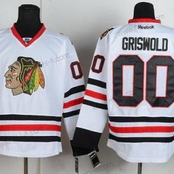 Chicago Blackhawks #00 Clark Griswold Valkoinen Paita – Miesten