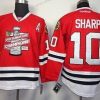 Chicago Blackhawks #10 Patrick Sharp 2013 Champions Commemorate Punainen Paita – Miesten