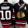 Chicago Blackhawks #10 Patrick Sharp 2014 Stadium Series Musta Paita – Miesten