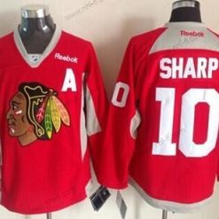 Chicago Blackhawks #10 Patrick Sharp 2014 Training Punainen Paita – Miesten