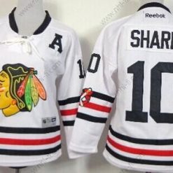 Chicago Blackhawks #10 Patrick Sharp 2015 Talvi Klassinen Valkoinen Paita – Lasten