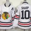 Chicago Blackhawks #10 Patrick Sharp 2015 Talvi Klassinen Valkoinen Paita – Naisten