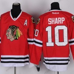 Chicago Blackhawks #10 Patrick Sharp Punainen Paita – Miesten