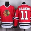 Chicago Blackhawks #11 Andrew Desjardins Punainen Paita – Miesten