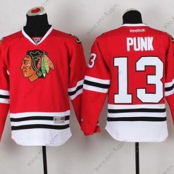 Chicago Blackhawks #13 Cm Punk Punainen Paita – Lasten