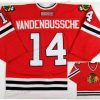 Chicago Blackhawks #14 Ryan Vandenbussche CCM Retro Punainen NHL Jääkiekko Paita – Miesten