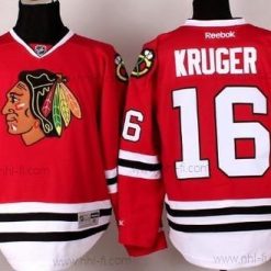 Chicago Blackhawks #16 Marcus Kruger Punainen Paita – Miesten