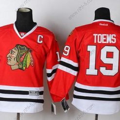 Chicago Blackhawks #19 Janathan Toews Punainen Paita – Lasten