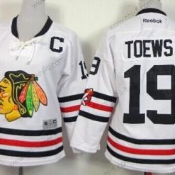 Chicago Blackhawks #19 Jonathan Toews 2015 Talvi Klassinen Valkoinen Paita – Lasten