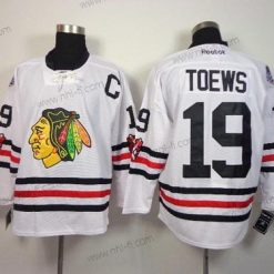 Chicago Blackhawks #19 Jonathan Toews 2015 Talvi Klassinen Valkoinen Paita – Miesten