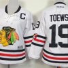 Chicago Blackhawks #19 Jonathan Toews 2015 Talvi Klassinen Valkoinen Paita – Naisten