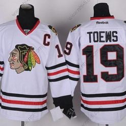 Chicago Blackhawks #19 Jonathan Toews Valkoinen Paita – Miesten