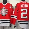 Chicago Blackhawks #2 Duncan Keith 2013 Champions Commemorate Punainen Paita – Miesten