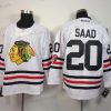 Chicago Blackhawks #20 Brandon Saad 2015 Talvi Klassinen Valkoinen Paita – Miesten