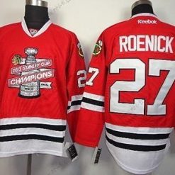 Chicago Blackhawks #27 Jeremy Roenick 2013 Champions Commemorate Punainen Paita – Miesten