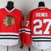 Chicago Blackhawks #27 Jeremy Roenick Punainen Paita – Miesten