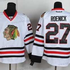 Chicago Blackhawks #27 Jeremy Roenick Valkoinen Paita – Miesten