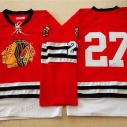 Chicago Blackhawks #27 Johnny Oduya 1960-61 Punainen Vintage Paita – Miesten