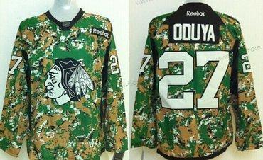 Chicago Blackhawks #27 Johnny Oduya 2014 Maastokuvio Paita – Miesten