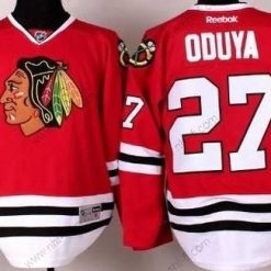 Chicago Blackhawks #27 Johnny Oduya Punainen Paita – Lasten